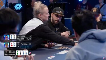 Il fold del 2022 è una incredibile soul read di Johan Guilbert con gli assi in mano