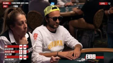Come ha pensato Davidi Kitai nel 3-way che lo ha azzoppato al 5k 6-max WSOP