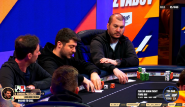 Segui Pascucci e Calculli al final day del Main Event Eureka in diretta streaming a carte scoperte!