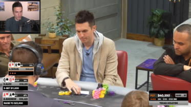 Un fold preflop con KK di cui Doug Polk non è orgoglioso