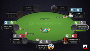 Video-replay a carte scoperte: il tavolo finale SCOOP UltraDeep con Petruzzelli e Conti