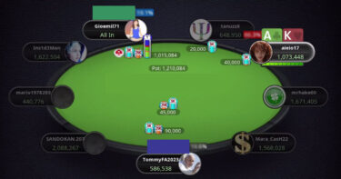 Punti di vista MTT: A-K 9 left al Sunday Special su raise e push 25x