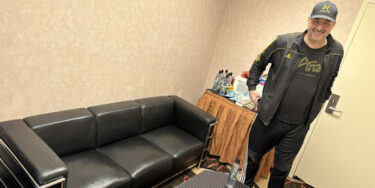 Nella stanza dove Phil Hellmuth riposa durante le pause WSOP