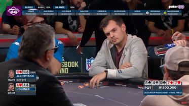 Assi scoppiati al tavolo finale del Main Event WSOP: Daniel Holzner si poteva salvare?