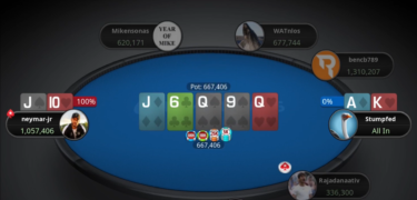 Tutti i tuffi di Neymar-jr al tavolo finale Titans’ Event in cui ha chiuso secondo [video-highlights]