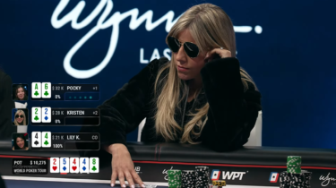 A bocca aperta per questo fold di Kristen Bicknell-Foxen con full house!