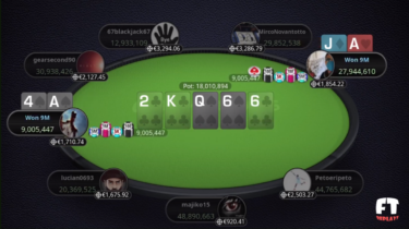 Guarda il video-replay a carte scoperte del tavolo finale Sunday Million XVI!