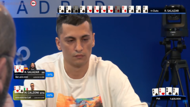 Diretta streaming tavolo finale 888Live Madrid con Matteo Calzoni 2° in chips allo start!