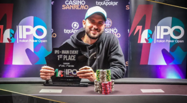 IPO Sanremo: Alessio Albore trionfa nel main event e non fa sconti al tavolo finale