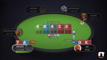 A carte scoperte: la vittoria del Sunday Special di Dario ‘dario6990’ Pieruzzini [VIDEO-REPLAY]