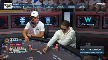 Leonard e Rolle assolvono Brian Kim per il five-bet push con K6s che gli è costato il Main Event WSOP