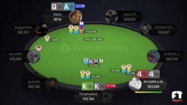 La vittoria Galactic Series di Gianluigi ‘AA-GIANLU-AA’ Giuliani: guarda il replay a carte scoperte del tavolo finale!