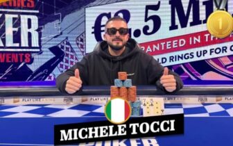 WSOPC: altro ring per l’Italia, ci pensa Michele Tocci nel Fifty Stack e Pisciotti chiude terzo