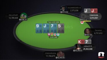 Guarda il replay a carte scoperte del Main Event Galactic Series!