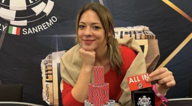 Poker Live: Rebecca Rivoli shippa il primo a Ring a Sanremo, BOM da record con 5.799 paganti