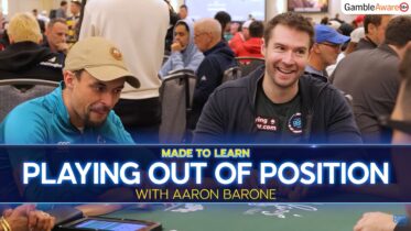 Il gioco fuori posizione: i consigli di Aaron Barone di 888poker
