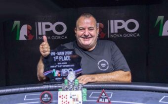 Poker Live: Luciano Frezza vince IPO Nova Gorica, Mustapha Kanit ITM nel 100k Triton
