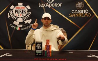 Impresa di Mattia Mastronardi nel WSOP Circuit High Roller Sanremo