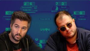 Il video-replay a carte scoperte del tavolo finale SCOOP con l’heads-up tra Giovanni ‘PICCIONE.G.’ Piccione e Michele ‘Damo9393’ D’Amico