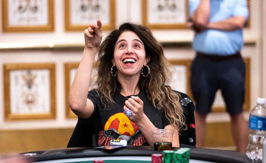 Nadia Nareddine courtesy Pokernews