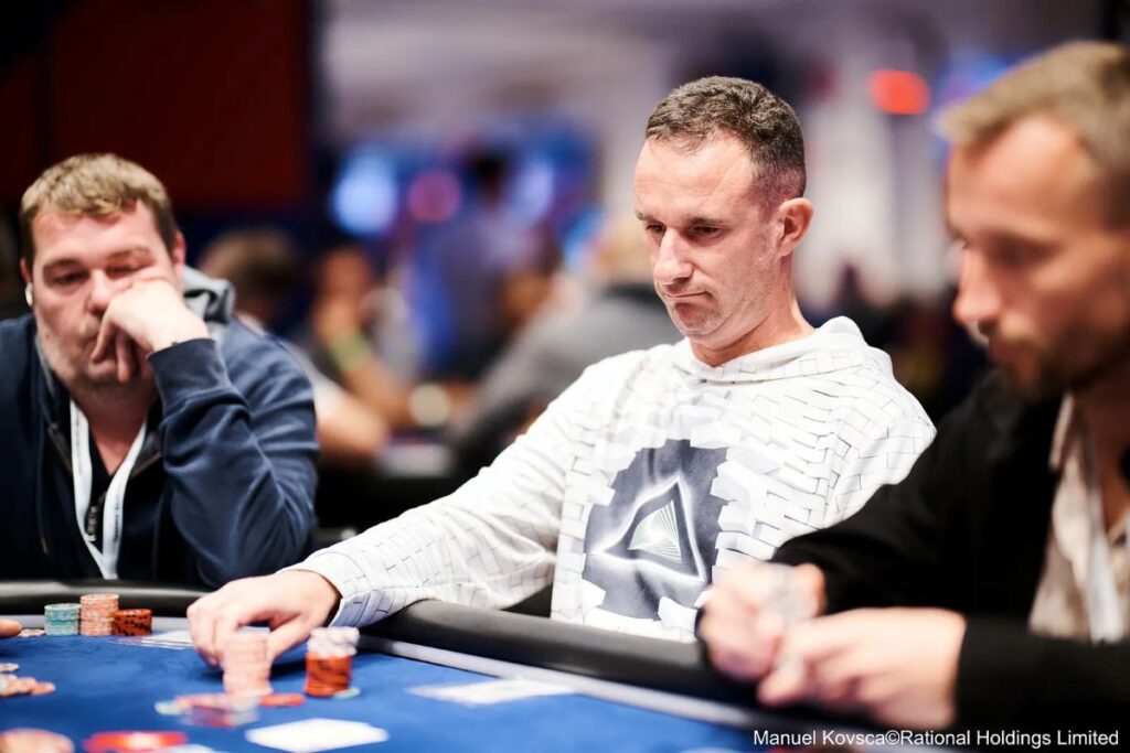 Il full foldato da Dario Sammartino al day 3 del Main Event EPT Cipro 2023