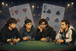 Come giocano le coppie medie ai tavoli finali i players d’élite