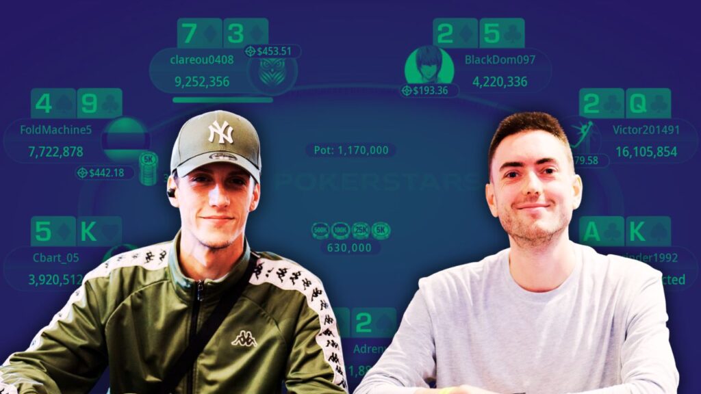 5 left, 2° in chips: il chipleader repusha sull’all-in del corto da utg, cosa fai con ATo?