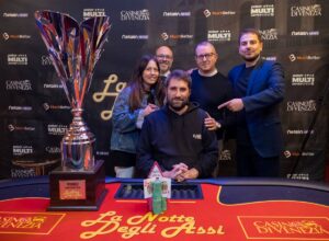 Notte degli Assi: Lorenzo “BovediRoma” Sabato conquista il Main Event a Venezia