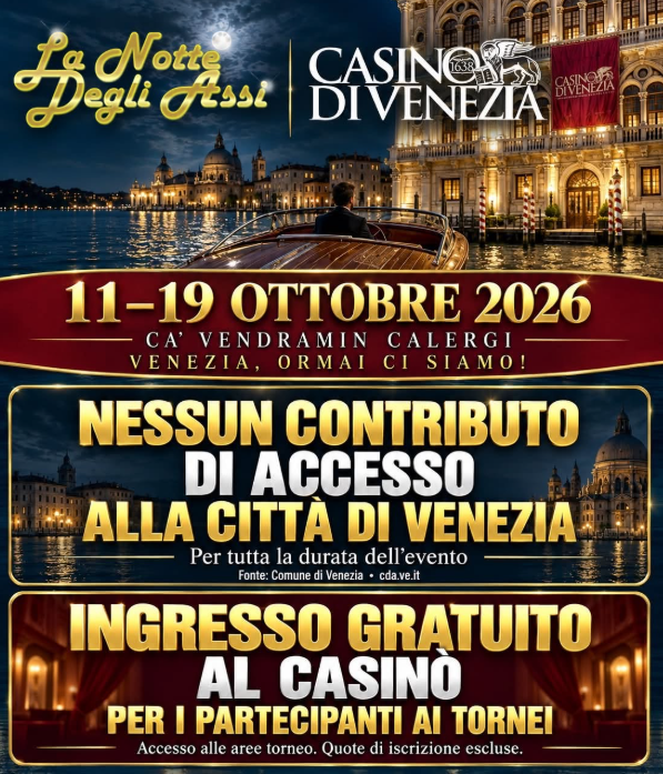 EPT Pokerstars a Sanremo, boom di presenze: 578 iscritti solo nel day 1A